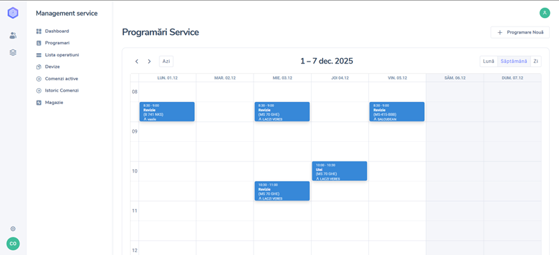 Calendar Service